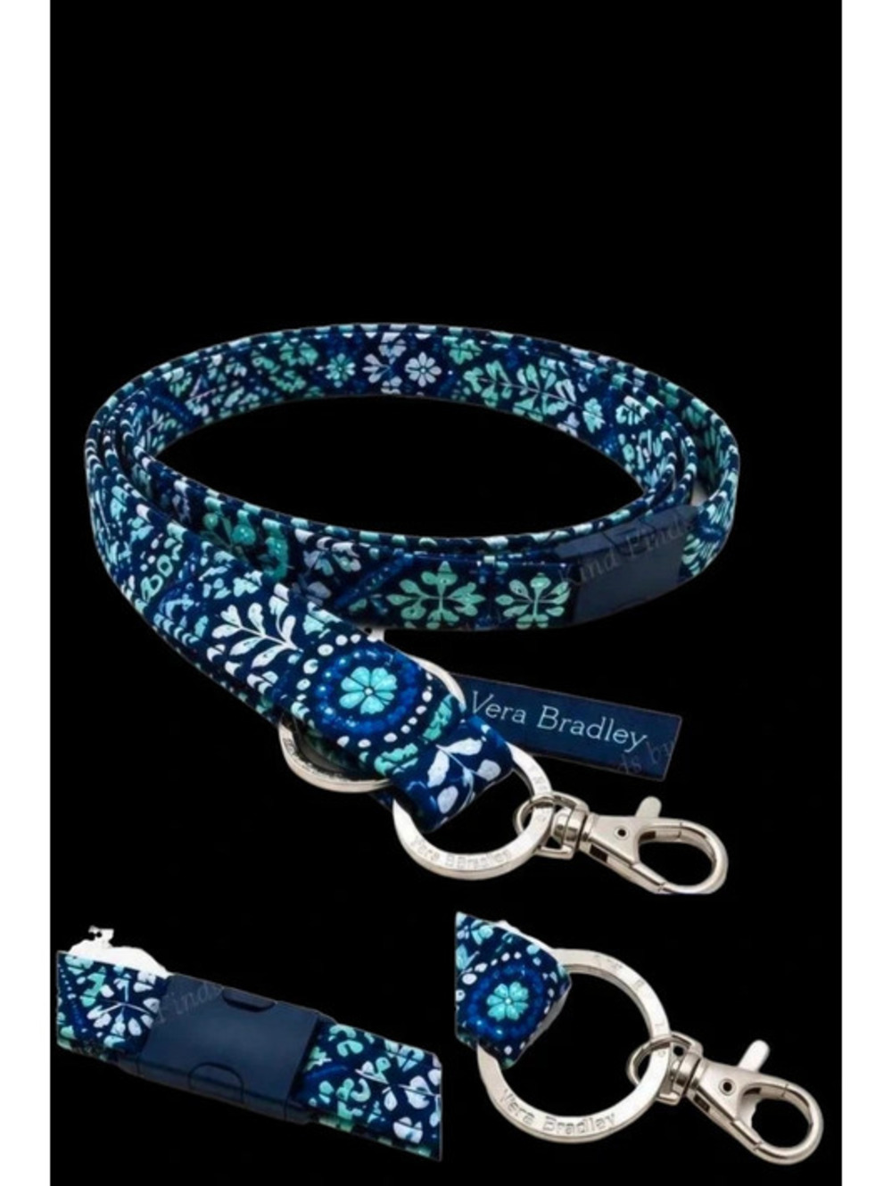Brand New With Tags (NWT) Vera Bradley Lighten Up Wide Lanyard